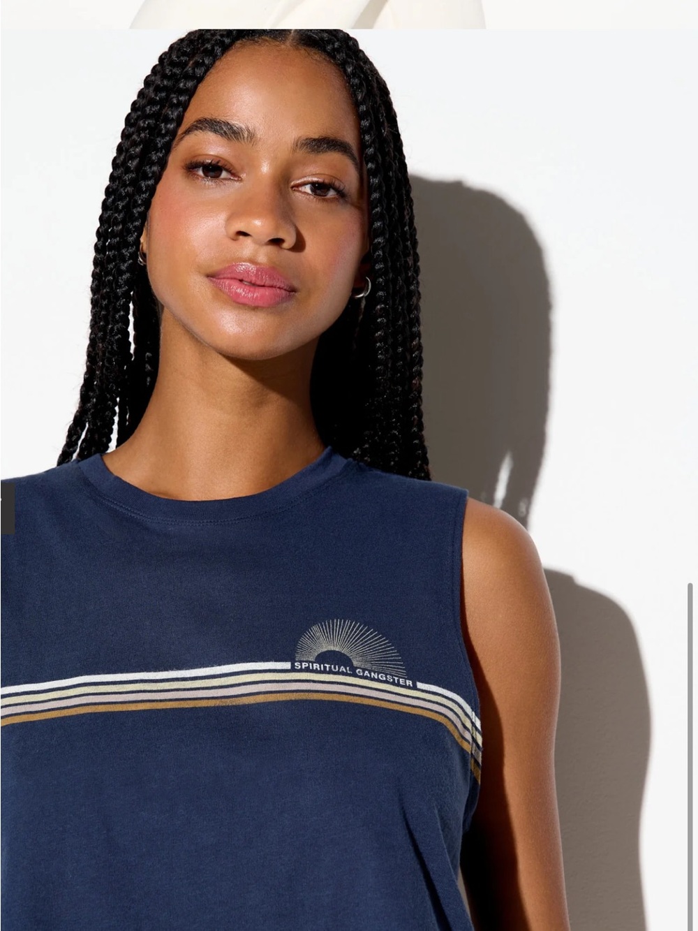 SPIRITUAL GANGSTER Sg Rays Spirit Crop Tank - Picture 6 of 16